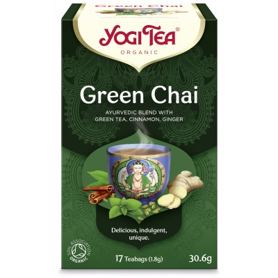 YOGI TEA GREEN (17x1.8g) 30.6g ΒΙΟ YOGI TEA GREEN (17x1.8g) 30.6g ΒΙΟ