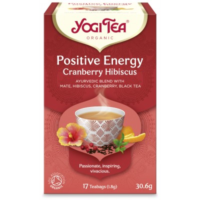 YOGI TEA CRANBERRY HIBISCUS (P.E.) (17x1.8g) 30.6g ΒΙΟ YOGI TEA CRANBERRY HIBISCUS (P.E.) (17x1.8g) 30.6g ΒΙΟ