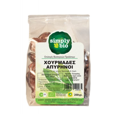 Χουρμάδες Simply Bio 200g ΒΙΟ