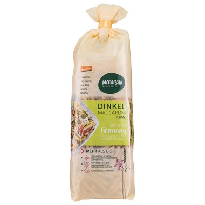 Μακαρονάκι Ντίνκελ Naturata 500g DEM