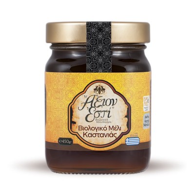 Μέλι Καστανιάς Άξιον Εστί 450g ΒΙΟ