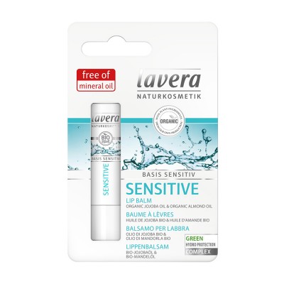 Lip Balm Basis Sensitive Lavera 4,5g ΒΙΟ