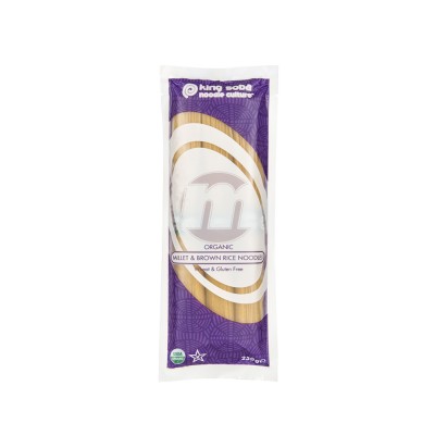 Νουντλ Κεχρί & Καφέ Ρύζι ΧΩΡΙΣ ΓΛΟΥΤΕΝΗ King Soba 250g ΒΙΟ