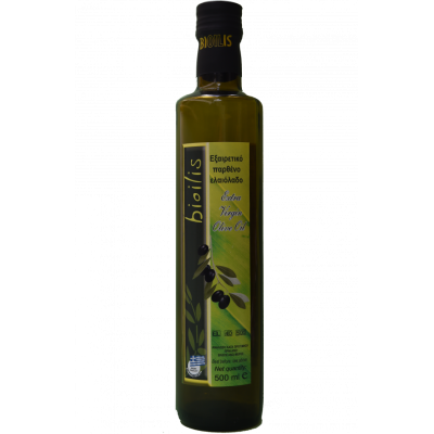 Ελαιόλαδο Εξτρά Παρθένο BioIlis 500ml ΒΙΟ