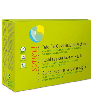 Ταμπλέτες Πλυντηρίου Πιάτων Sonett 500g (25x20g) Ταμπλέτες Πλυντηρίου Πιάτων Sonett 500g (25x20g)