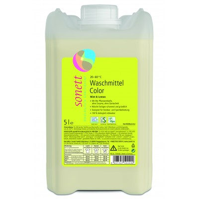 Υγρό Πλυντηρίου Ρούχων COLOR Sonett 5Lt