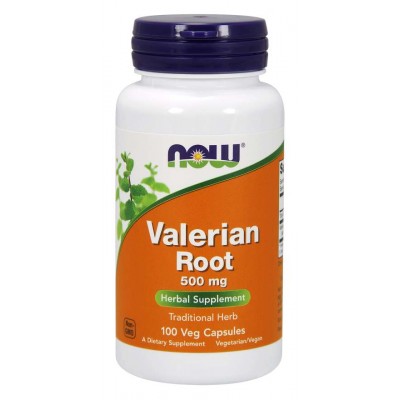 VALERIAN ROOT 500mg Now 100Vcaps VALERIAN ROOT 500mg Now 100Vcaps