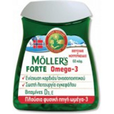 MOLLER'S FORTE OMEGA-3  60caps