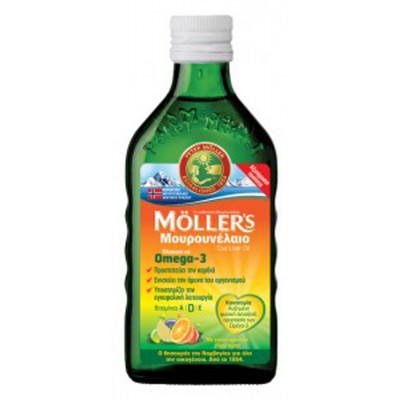 ΜΟΥΡΟΥΝΕΛΑΙΟ TUTTI FRUTI Moller's 250ml
