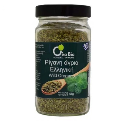 Ρίγανη άγρια Ελληνική ΟλαΒΙΟ 65g ΒΙΟ
