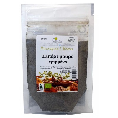 Πιπέρι μαύρο τριμμένο ΟλαΒΙΟ 100g ΒΙΟ Πιπέρι μαύρο τριμμένο ΟλαΒΙΟ 100g ΒΙΟ