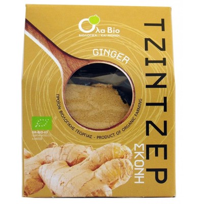 Τζίντζερ (Πιπερόριζα) σκόνη ΟλαΒΙΟ 50g ΒΙΟ Τζίντζερ (Πιπερόριζα) σκόνη ΟλαΒΙΟ 50g ΒΙΟ