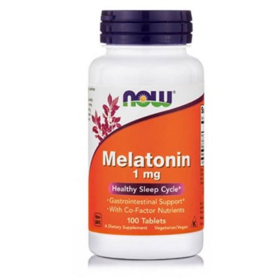 MELATONIN 1mg Now 100tabs MELATONIN 1mg Now 100tabs