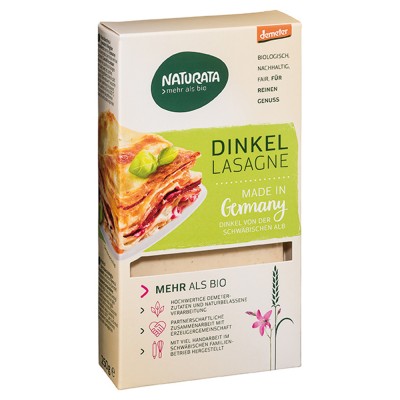 Λαζάνια  Ντίνκελ Naturata 250g DEM