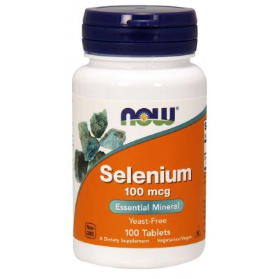 SELENIUM 100mcg Now 100tabs