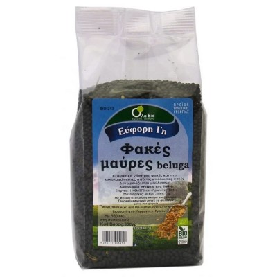 Φακές Μαύρες (Beluga) ΟλαΒΙΟ 500g ΒΙΟ