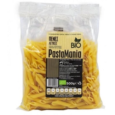 Πέννες λευκές Pastamania 500g ΒΙΟ