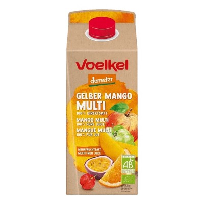 Χυμός Μάνγκο και φρούτα Voelkel 750ml BIO