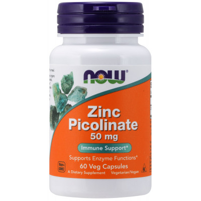 ZINC PICOLINATE 50mg Now 60Caps ZINC PICOLINATE 50mg Now 60Caps
