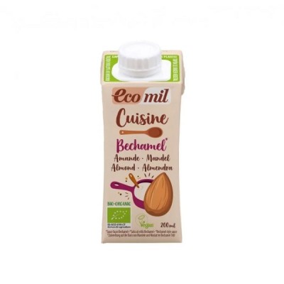 Μπεσαμέλ αμυγδάλου Ecomil 200ml ΒΙΟ