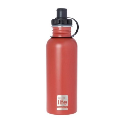 Ανοξείδωτο μεταλλικό μπουκάλι CORAL Ecolife 600ml