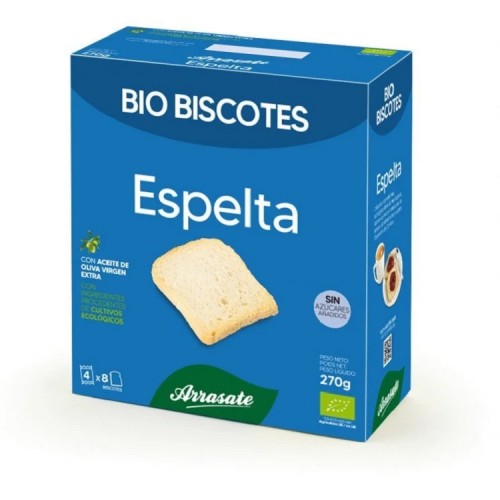 Φρυγανιές ντίνκελ Arrasate 270g ΒΙΟ