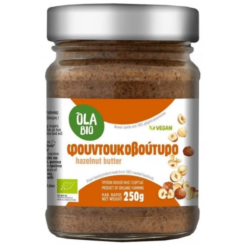 Φουντουκοβούτυρο OlaBio 250g ΒΙΟ