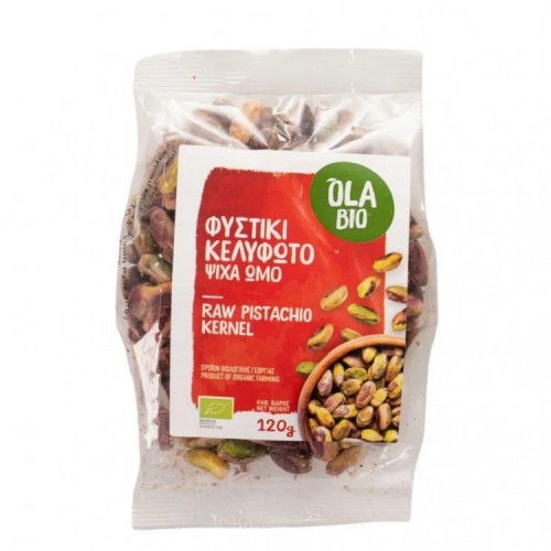 Φιστίκι κελυφωτό ψίχα OlaBio 120g ΒΙΟ