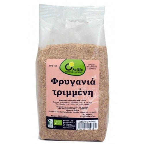Φρυγανιά Τριμμένη OlaBio 300g ΒΙΟ