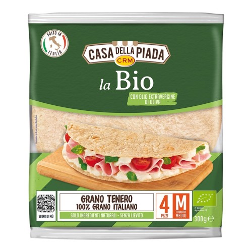 Πιαντίνα Χωρίς Μαγιά CRM (4 τεμ.) 300g ΒΙΟ