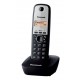 Ασύρματο Ψηφιακό Τηλέφωνο Panasonic KX-TG1611GRG Μαύρο-Ασημί