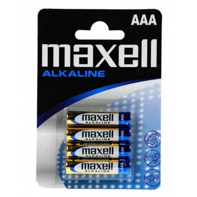 Μπαταρία Αλκαλική Maxell LR03 size AAA 1.5 V Τεμ. 4