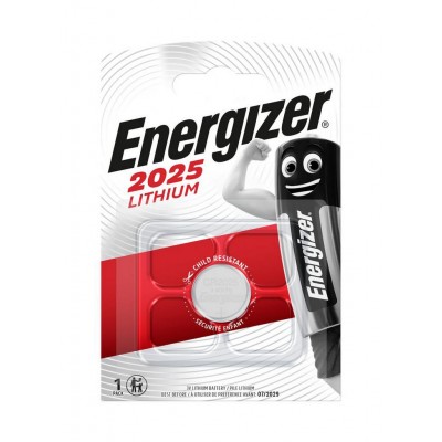 Buttoncell Lithium Energizer CR2025 Τεμ. 1 Buttoncell Lithium Energizer CR2025 Τεμ. 1
