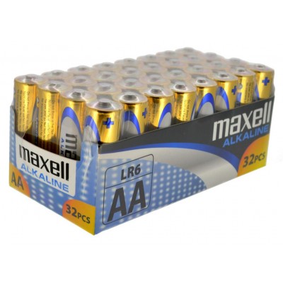 Μπαταρία Αλκαλική Maxell LR6 size AA 1.5 V Τεμ. 32 Μπαταρία Αλκαλική Maxell LR6 size AA 1.5 V Τεμ. 32