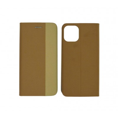 Θήκη Book Ancus Magnetic Canvas για Apple iPhone 11 Pro Max TPU Χρυσαφί Θήκη Book Ancus Magnetic Canvas για Apple iPhone 11 Pro Max TPU Χρυσαφί