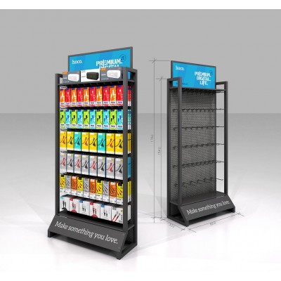 Stand Hoco HN12 Επιδαπέδιο Σιδερένιο Γκρι (80x30x176 cm) 52 Γάντζων Stand Hoco HN12 Επιδαπέδιο Σιδερένιο Γκρι (80x30x176 cm) 52 Γάντζων