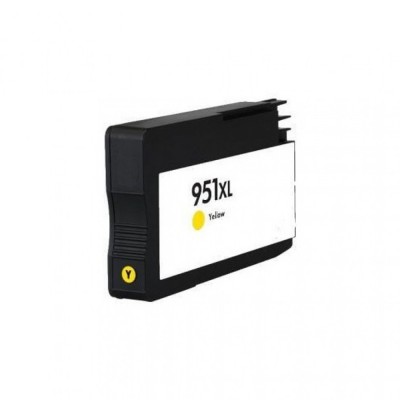Μελάνι HP Συμβατό 951XL Σελίδες:1500 Yellow για Officejet PRO 251dw , 276dw MFP, 8100, 8600, 8610, 8620, 8630 e Μελάνι HP Συμβατό 951XL Σελίδες:1500 Yellow για Officejet PRO 251dw , 276dw MFP, 8100, 8600, 8610, 8620, 8630 e