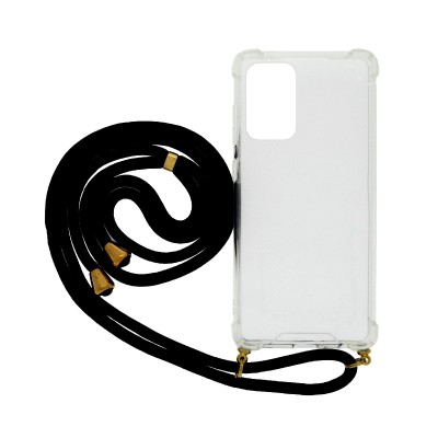 Θήκη Ancus Crossbody για Samsung A72 A725F A726B Διάφανη με Κορδόνι Μαύρο Θήκη Ancus Crossbody για Samsung A72 A725F A726B Διάφανη με Κορδόνι Μαύρο