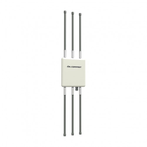 Wireless Router Comfast CF-WA900-V2 IP67 Εξωτερικής Χρήσης 1750Mbps 2.4G&5.8G με Αντικεραυνικής Προστασία 4KV Λευκό
