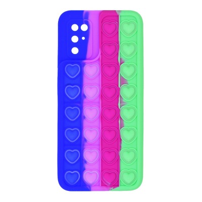 Θήκη Ancus TPU Pop It για Samsung A03s A037F A037M Μπλέ Μώβ Κόκκινο Πράσινο Θήκη Ancus TPU Pop It για Samsung A03s A037F A037M Μπλέ Μώβ Κόκκινο Πράσινο