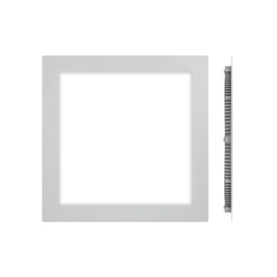 Φωτιστικό LED Πάνελ VK/04080/W/C 22.5x22.5 cm με Λευκό Πλαίσιο 18W 4000K 1440 Lumen