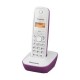 Ασύρματο Ψηφιακό Τηλέφωνο Panasonic KX-TG1611GRF Λευκό-Μώβ