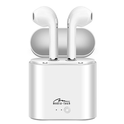 Wireless Hands Free Media-Tech MT3589W R-Phones TWS V4.2 Λευκά με Πλήκτρο Ελέγχου σε κάθε ακουστικό Wireless Hands Free Media-Tech MT3589W R-Phones TWS V4.2 Λευκά με Πλήκτρο Ελέγχου σε κάθε ακουστικό
