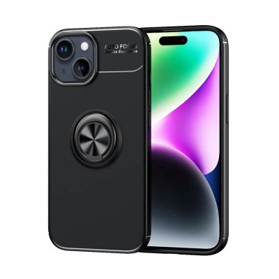 Θήκη Ancus AutoFocus Shock Proof με Ring Holder για Apple iPhone 15 Μαύρη Θήκη Ancus AutoFocus Shock Proof με Ring Holder για Apple iPhone 15 Μαύρη