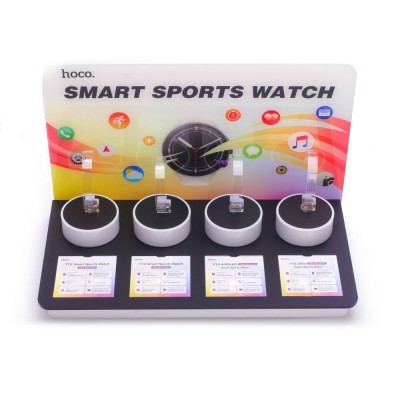 Hoco HN21 Smart watch display stand with information sheets for for Y15 Y14 Y12 and Y12Ultra Hoco HN21 Smart watch display stand with information sheets for for Y15 Y14 Y12 and Y12Ultra