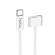 Magnetic Καλώδιο Φόρτισης Hoco X103 USB-C σε Mag3 140W με Braided Καλώδιο Λευκό 2m