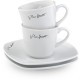 Σετ Φλιτζάνια Espresso από Πορσελάνη 90ml 2τεμ. DINE Lamart LT9017 Λευκό
