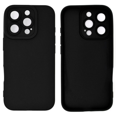 Θήκη TPU Ancus για Apple iPhone 16 Pro Μαύρη Θήκη TPU Ancus για Apple iPhone 16 Pro Μαύρη