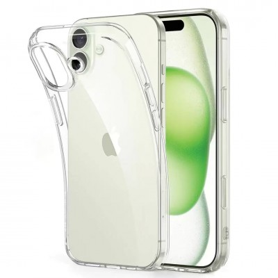 Θήκη TPU Ancus 2.0mm για Apple iPhone 16 Διάφανο Θήκη TPU Ancus 2.0mm για Apple iPhone 16 Διάφανο