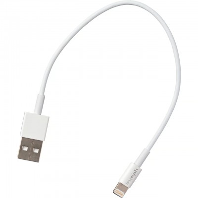 Καλώδιο Σύνδεσης και Φόρτισης Leki Orange Concept USB σε Lightning Λευκό 0.2m